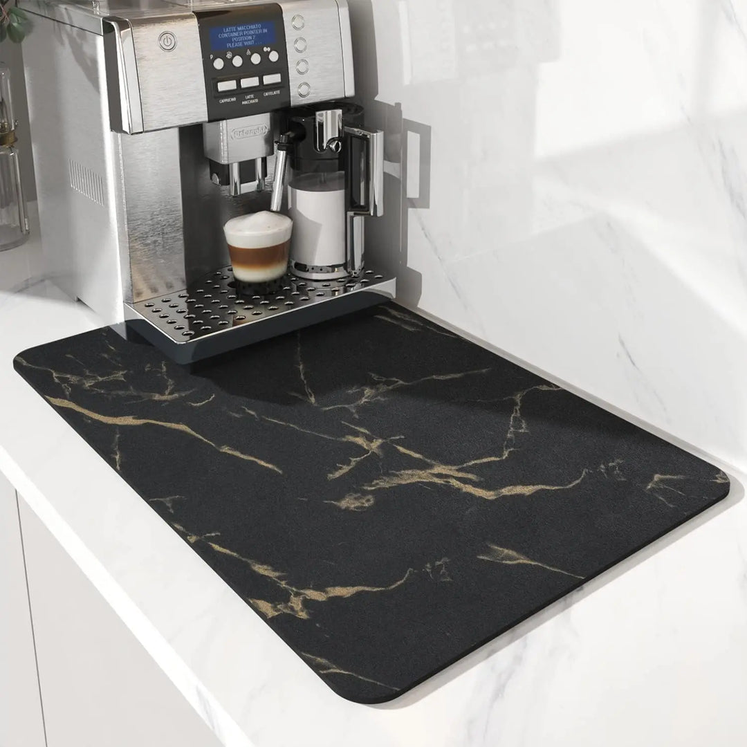 Water-Absorbent Diatom Dish Drying &amp; Coffee Machine Mat