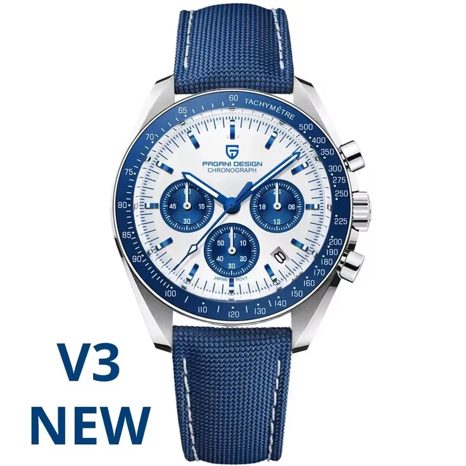 PAGANI DESIGN PD-1701 VK63 Quartz Chronograph Watch