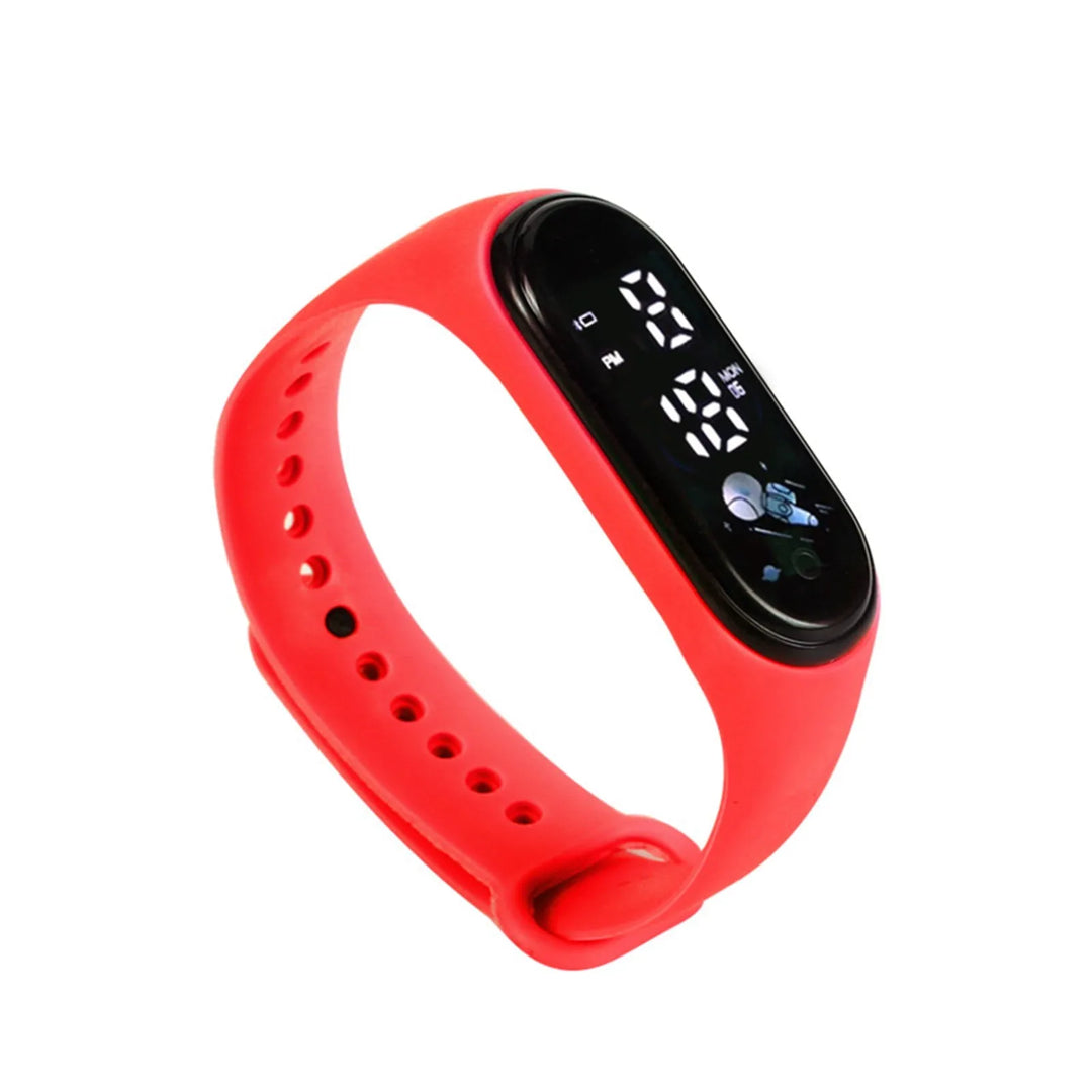 Kids Digital Silicone Sports Watch Bracelet