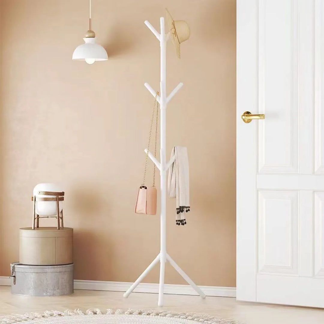 Modern Freestanding Coat Rack with 9 Hooks