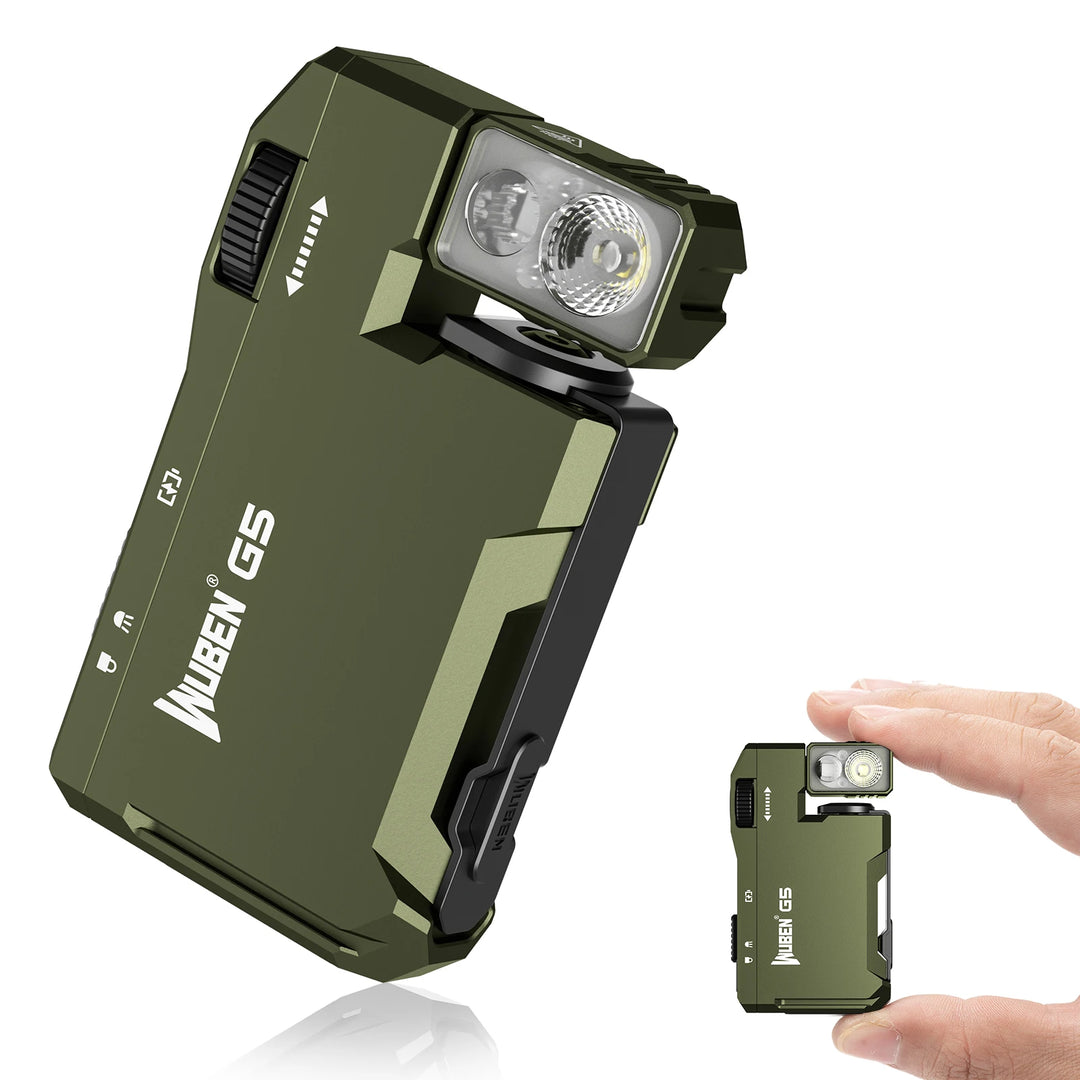 WUBEN G5 Rechargeable Mini EDC Flashlight 400 Lumens