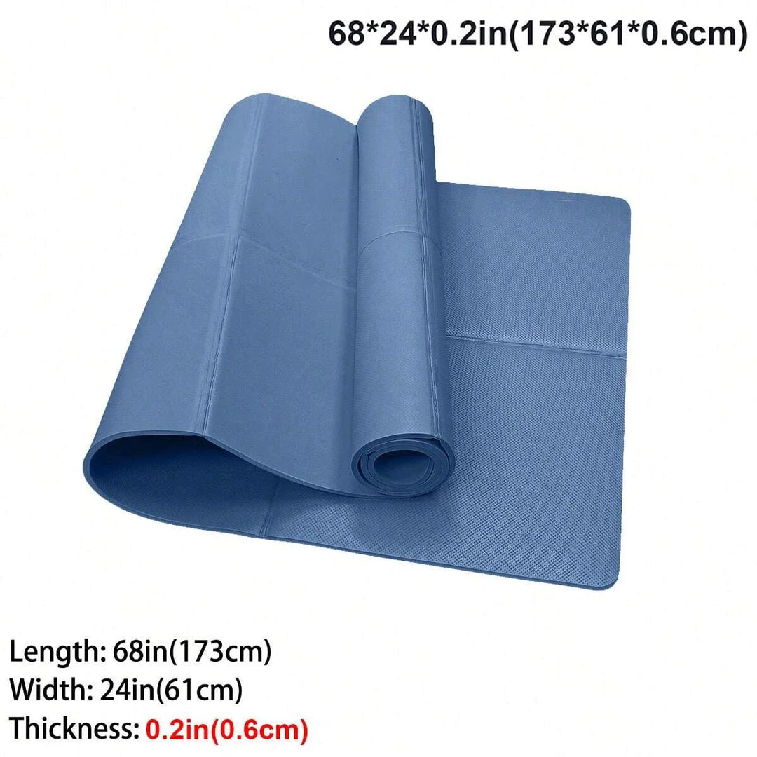 Foldable EVA Yoga Mat for Yoga, Pilates &amp; Floor Exercise