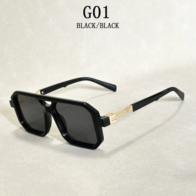 Vintage Square UV400 Fashion Sunglasses
