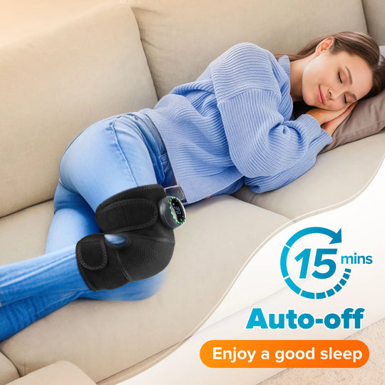 3-in-1 Heated Knee Massager with Vibration
