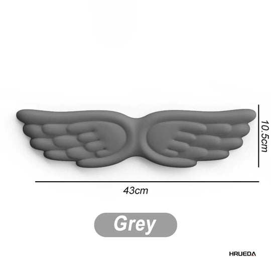 Angel Wing Memory Foam Keyboard &amp; Mouse Wrist Rest Set