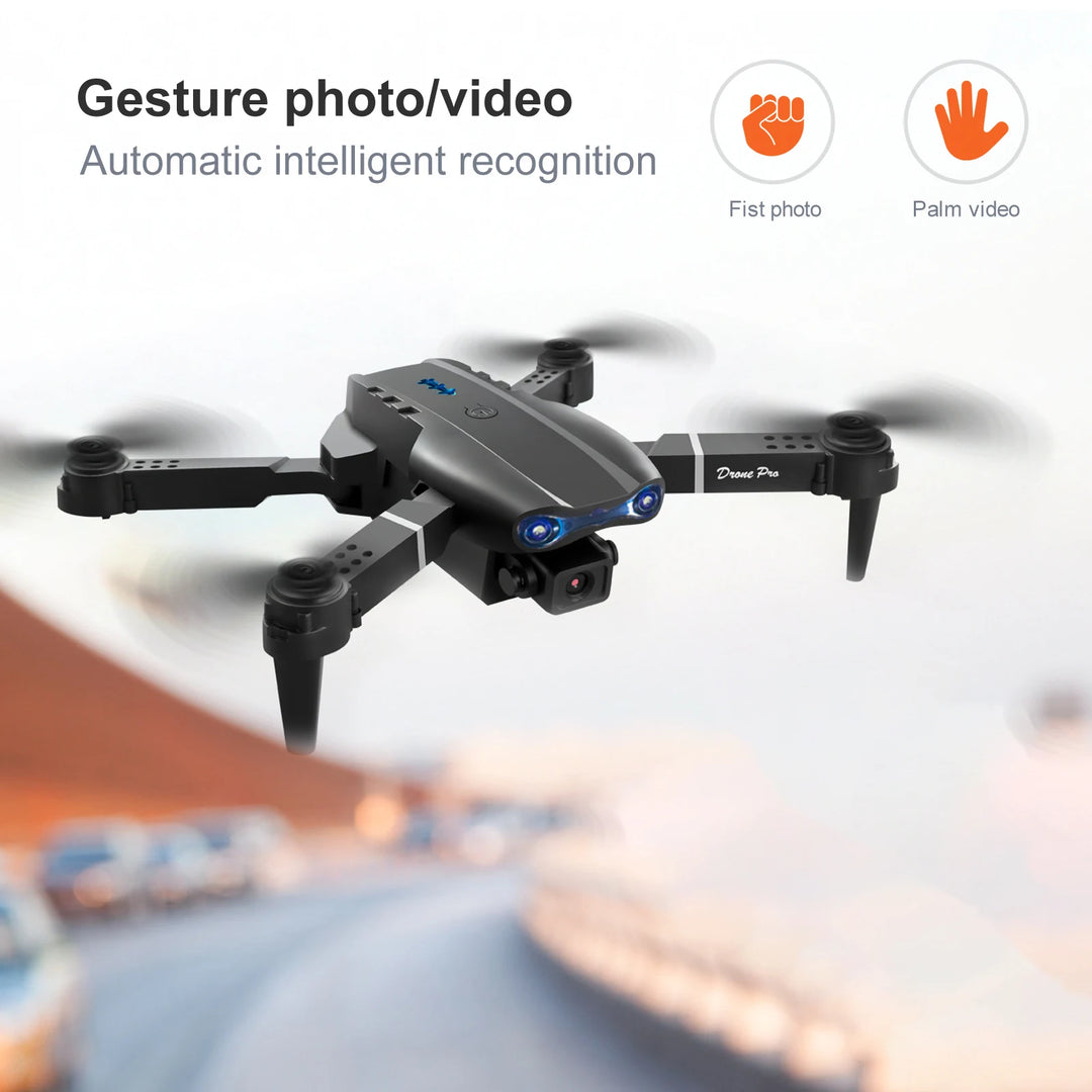 Foldable Dual Camera FPV Drone with Optical Flow Hover