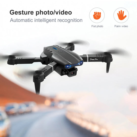 Foldable Dual Camera FPV Drone with Optical Flow Hover