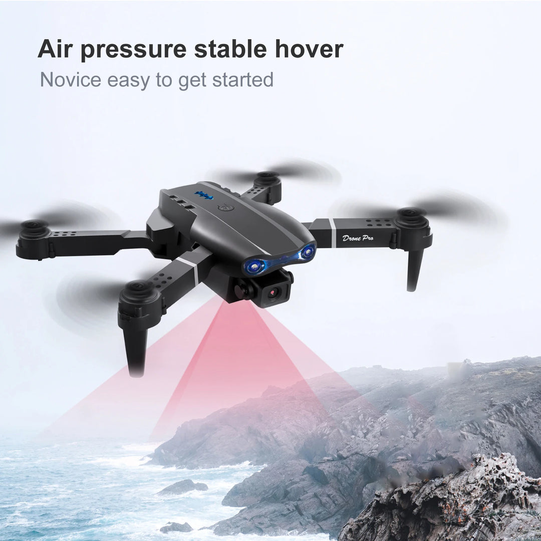 Foldable Dual Camera FPV Drone with Optical Flow Hover