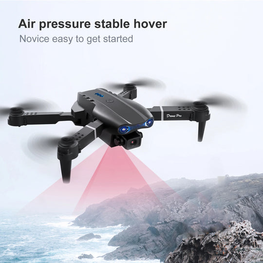 Foldable Dual Camera FPV Drone with Optical Flow Hover