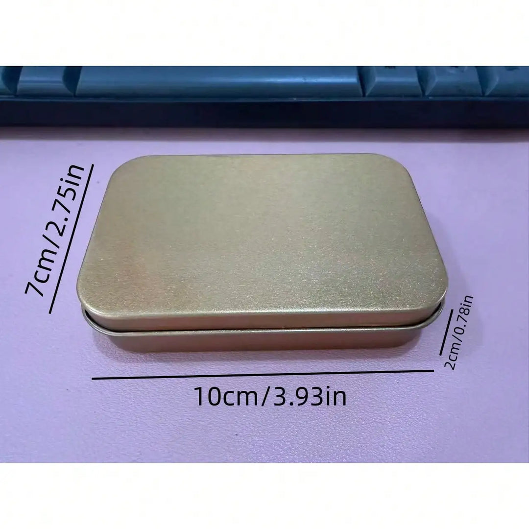 Portable Mini Nativity Scene Tin Box Set