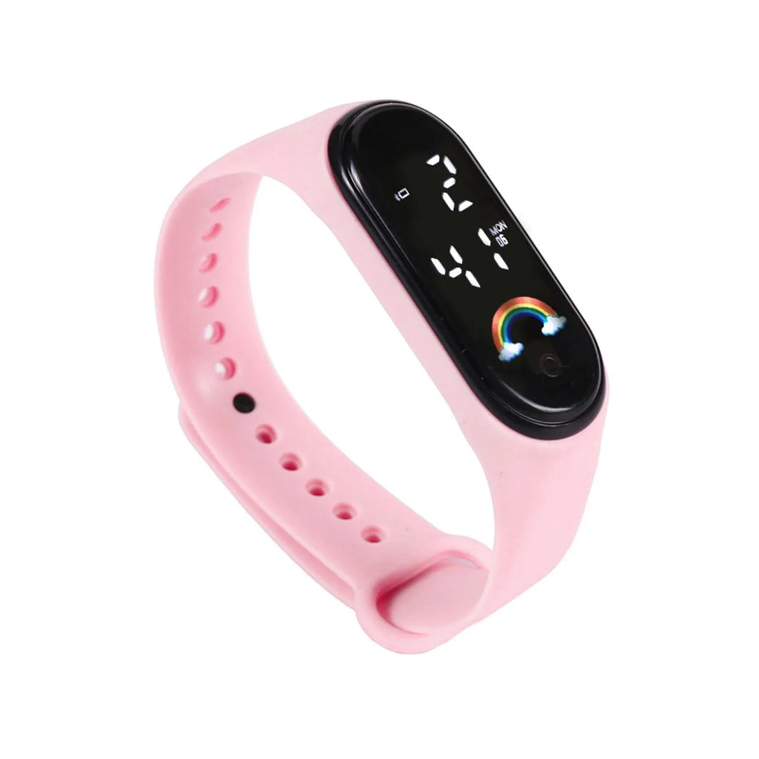 Kids Digital Silicone Sports Watch Bracelet