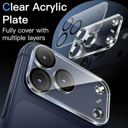 9H Tempered Glass Camera Lens Protector for iPhone