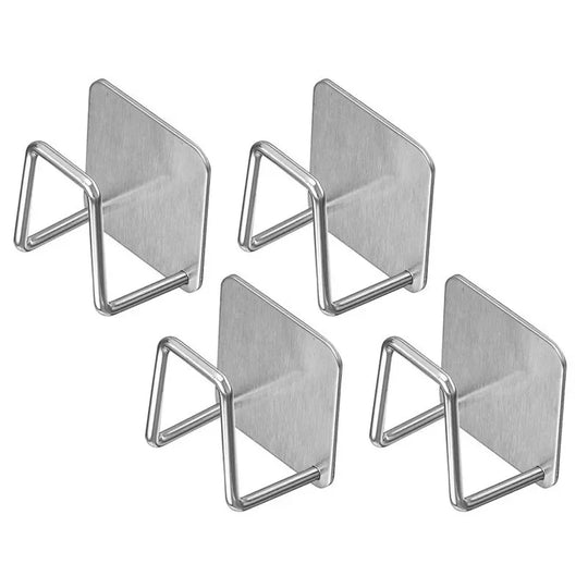 Stainless Steel Wall Mount Cutting Board &amp; Lid Holder