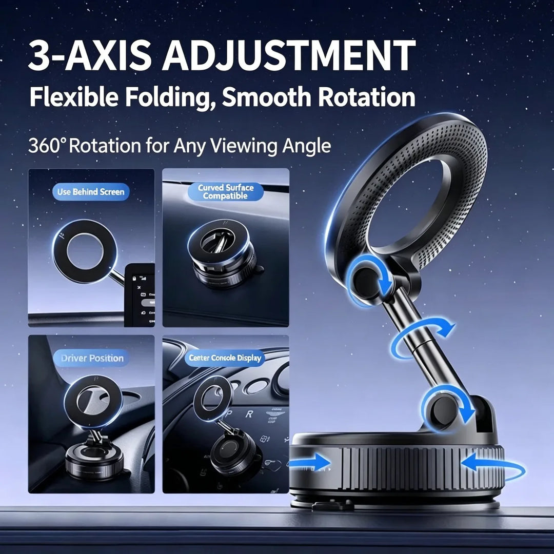 Magnetic Folding Car Phone Mount