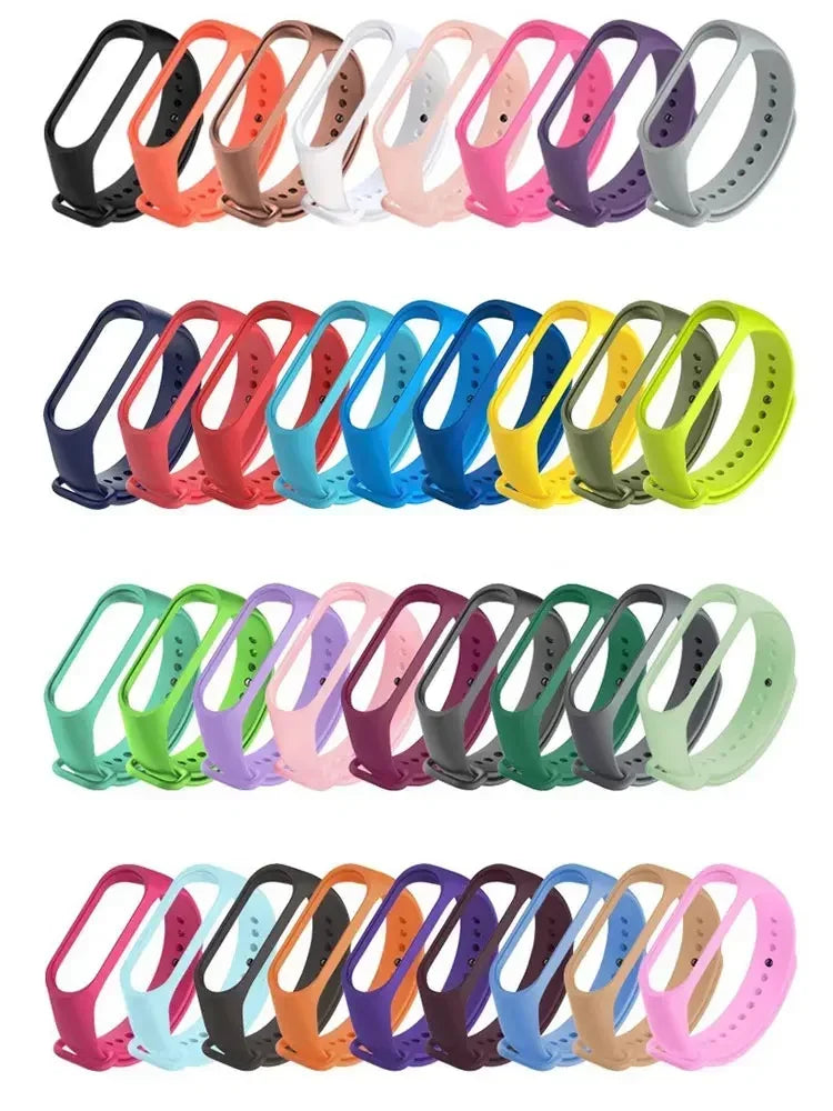 Silicone Replacement Watch Band for Xiaomi Mi Band 3–7