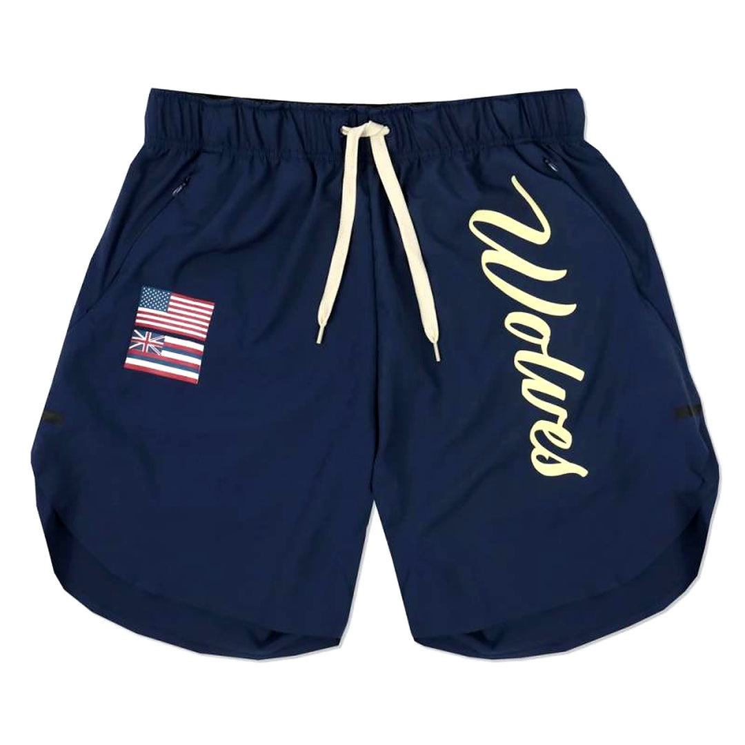 Men’s Quick-Dry Performance Training Shorts – Wolves Edition