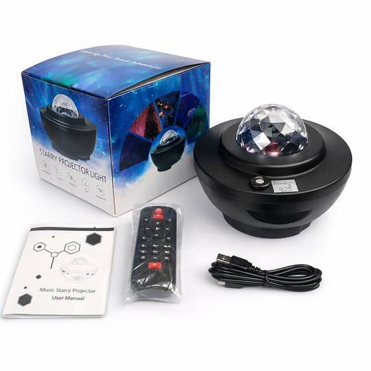 Galaxy Star Projector Night Light with Bluetooth Music