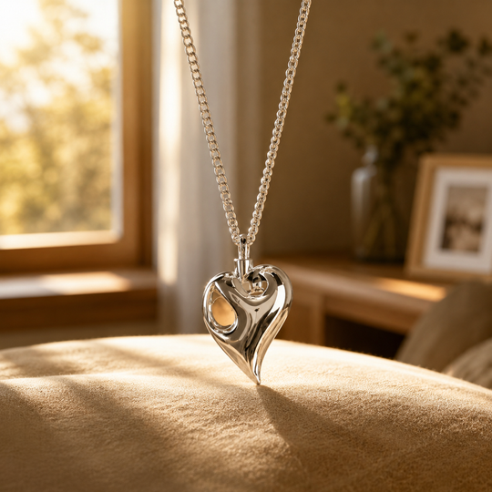 The Reunion Heart Memorial Urn Necklace