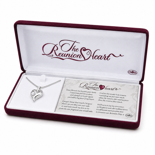 The Reunion Heart Memorial Urn Necklace