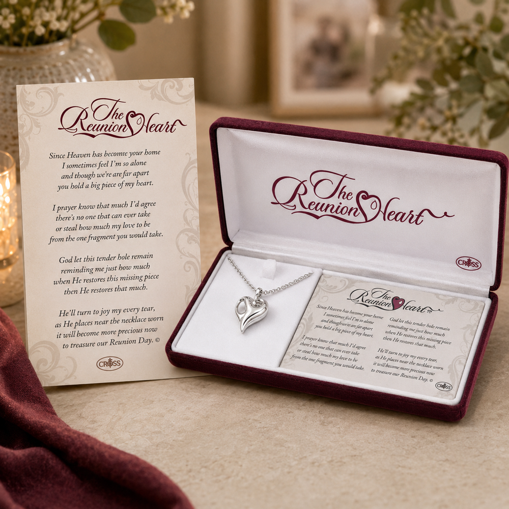 The Reunion Heart Memorial Urn Necklace