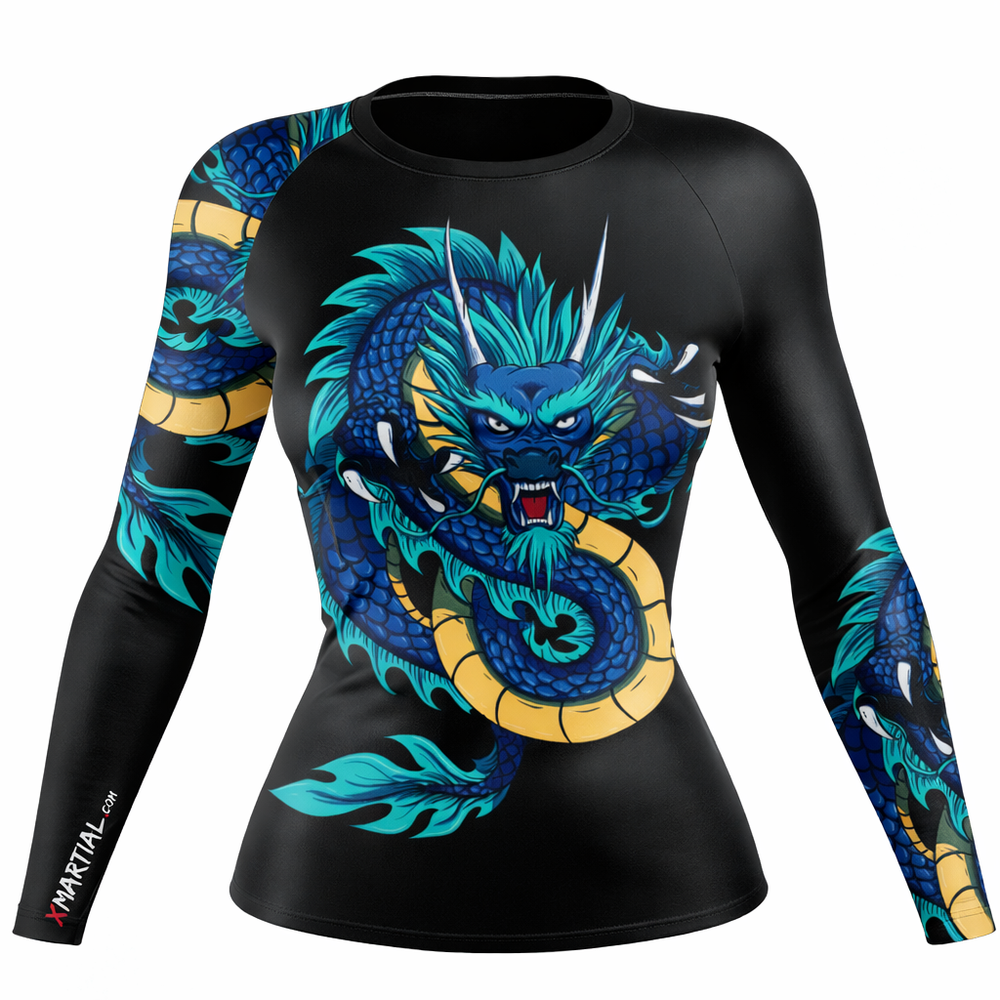 Blue Dragon Women’s Long Sleeve Rash Guard
