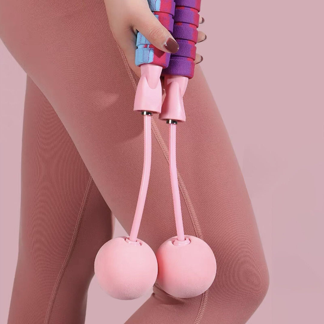 2-in-1 Adjustable Weighted Jump Rope