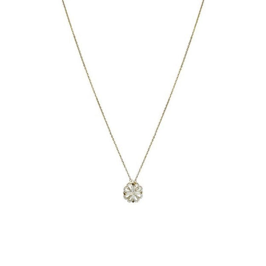 4-in-1 Magnetic Heart Clover Pendant Necklace