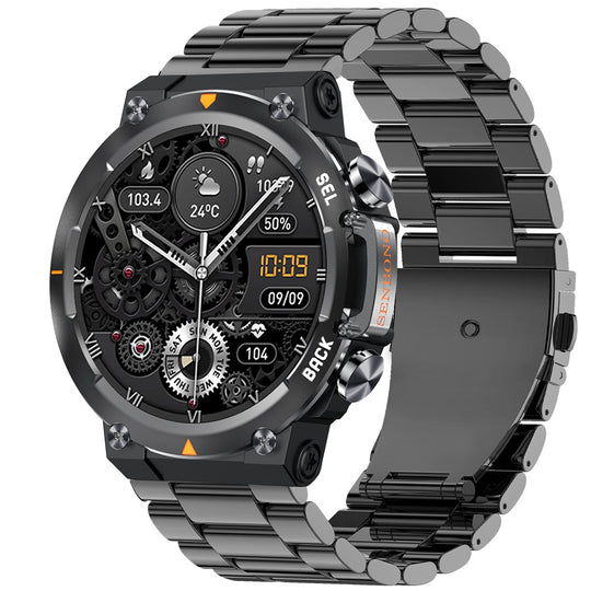 MAX18 AMOLED Smartwatch with Bluetooth Calls &amp; AI Fitness Tracking