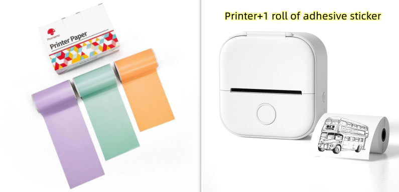 Portable Bluetooth Thermal Label Printer