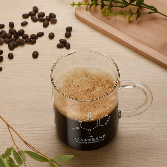Borosilicate Glass Measuring Coffee Cup