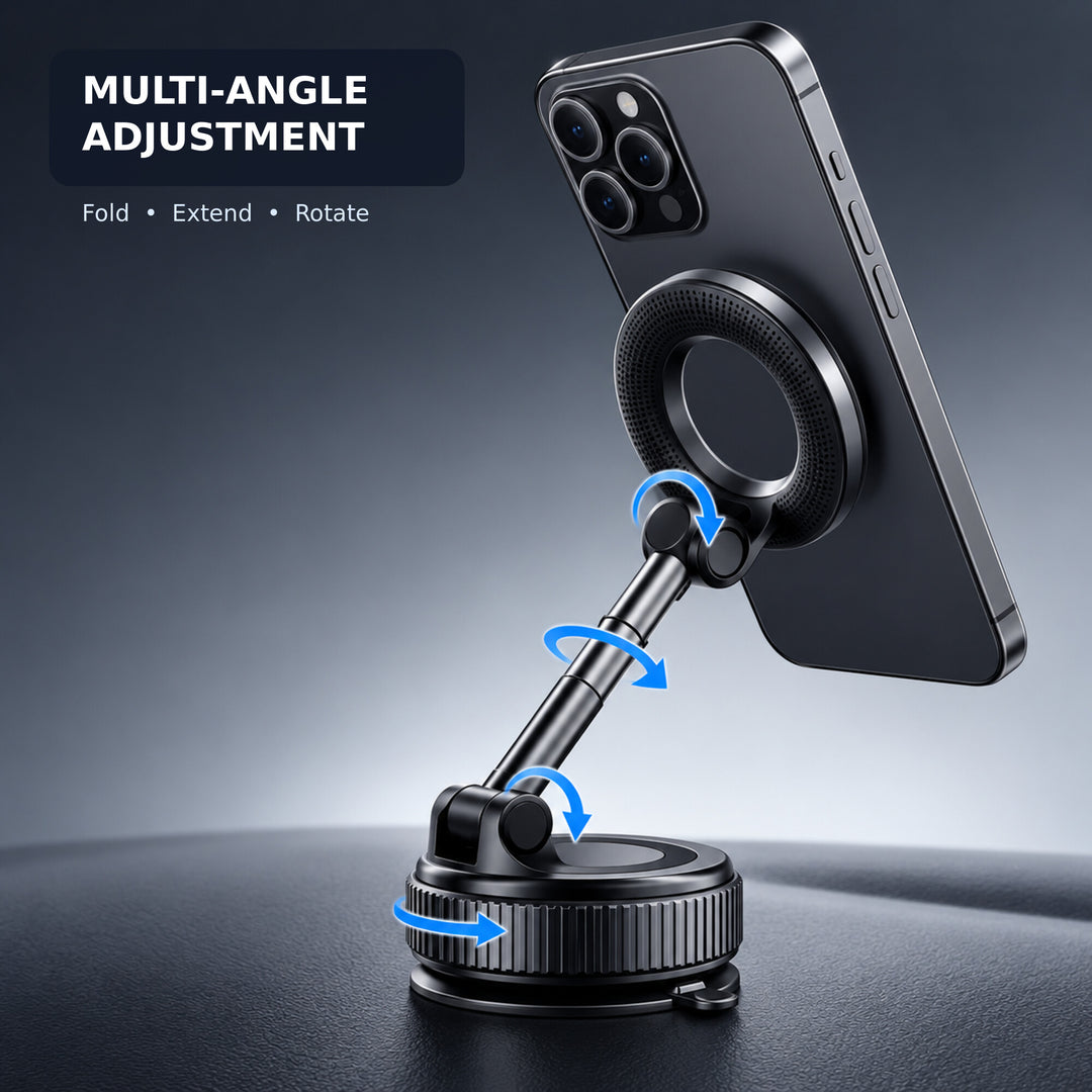 Magnetic Folding Car Phone Mount
