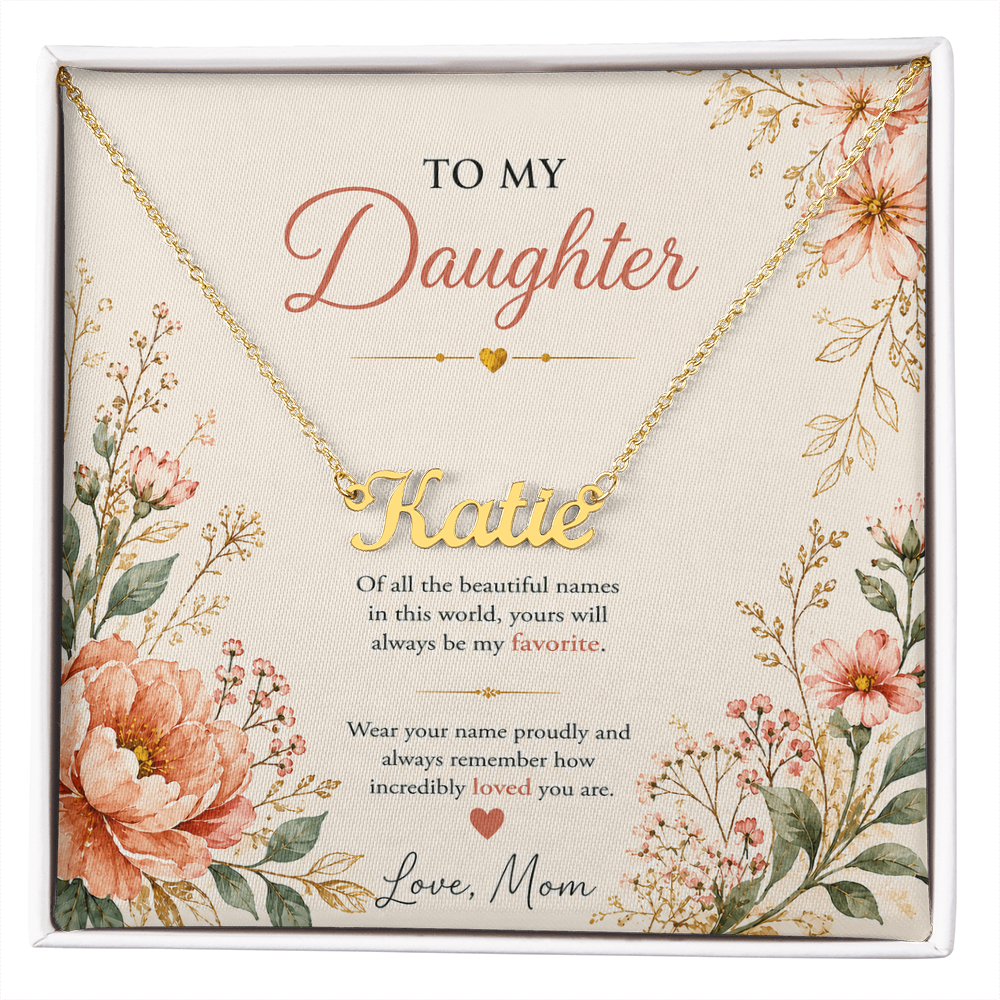 Personalized Custom Name Necklace