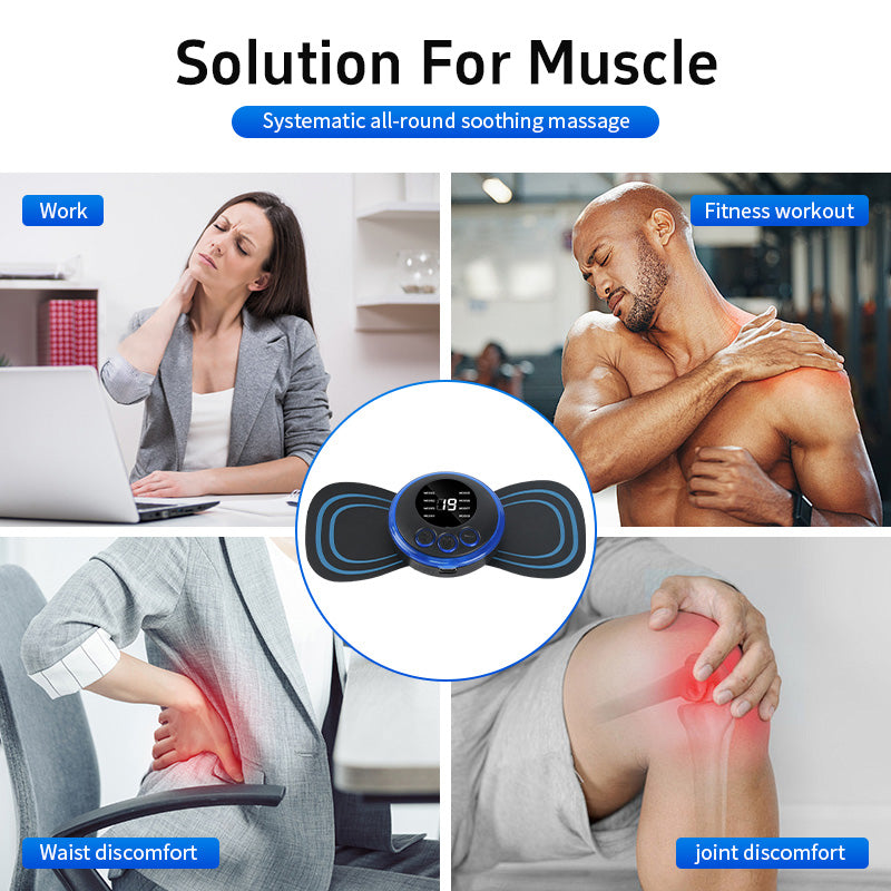 Portable EMS Neck &amp; Shoulder Massage Patch