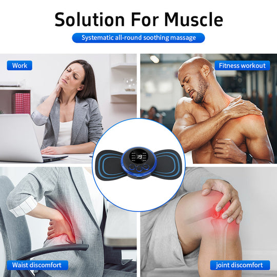 Portable EMS Neck &amp; Shoulder Massage Patch