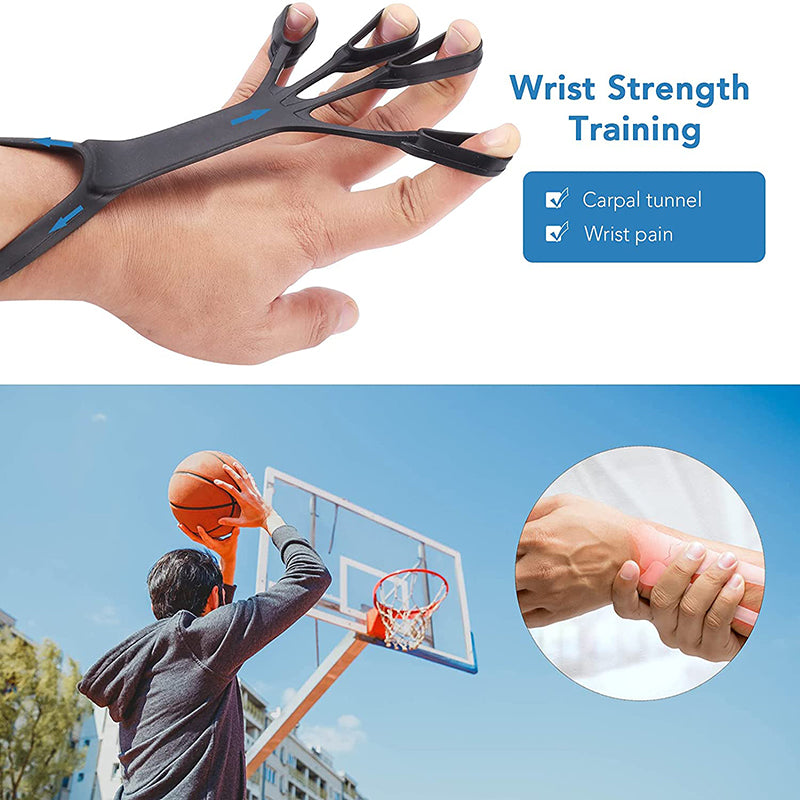 Silicone Finger &amp; Hand Strength Trainer
