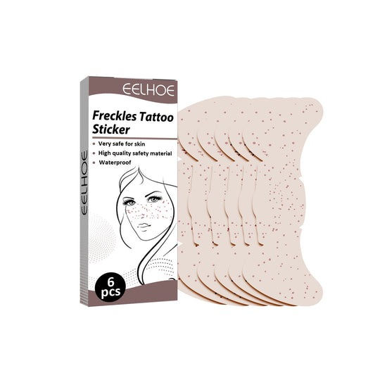 Waterproof Freckles Tattoo Stickers – Natural Look 6 Pack