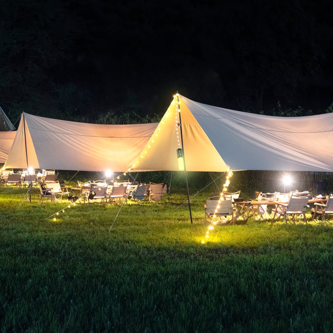 4-in-1 Rechargeable Camping String Light
