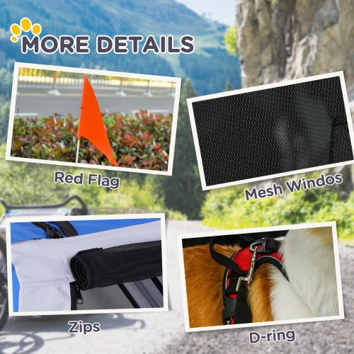 Dog Bike Trailer for Safe Outdoor Adventures