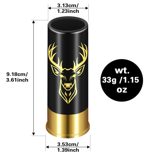 4-Pack Deer Head Bullet Shot Cups