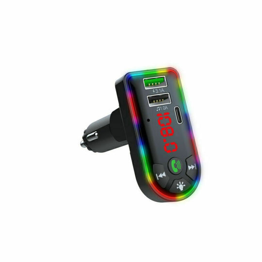 Bluetooth 5.0 FM Transmitter &amp; Car Charger