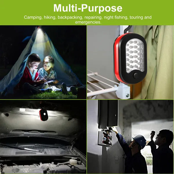 27-LED Magnetic Work Light with Hanging Hook
