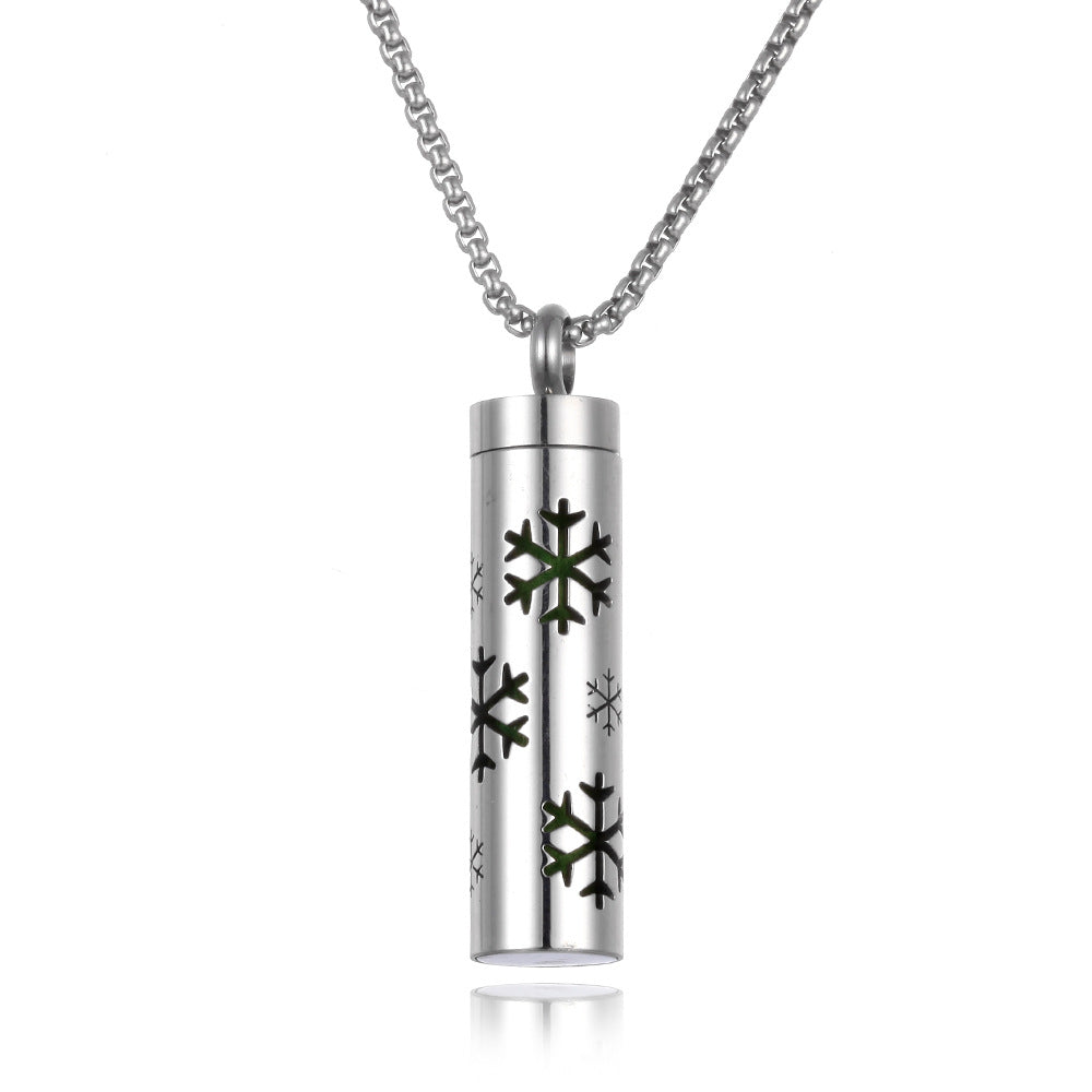 Stainless Steel Aromatherapy Essential Oil Diffuser Necklace