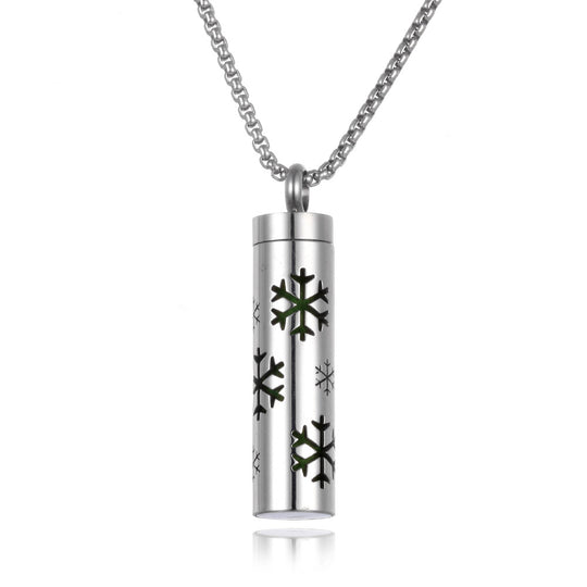 Stainless Steel Aromatherapy Essential Oil Diffuser Necklace