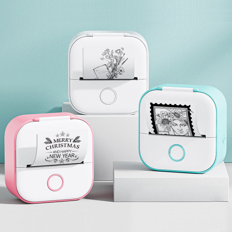Portable Bluetooth Thermal Label Printer