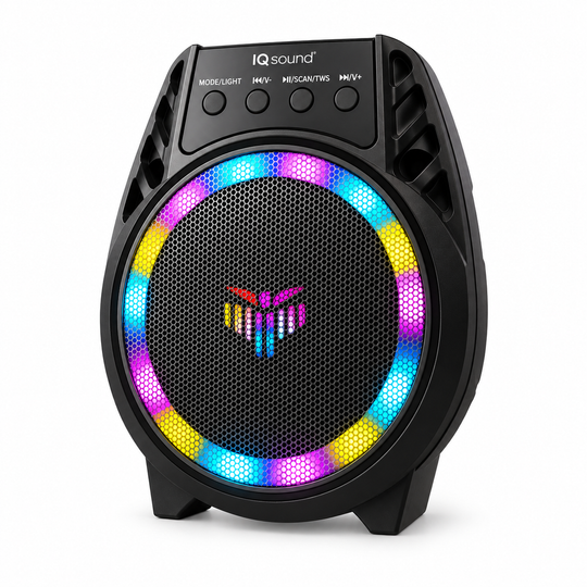 4" Bluetooth TWS LED Party Speaker