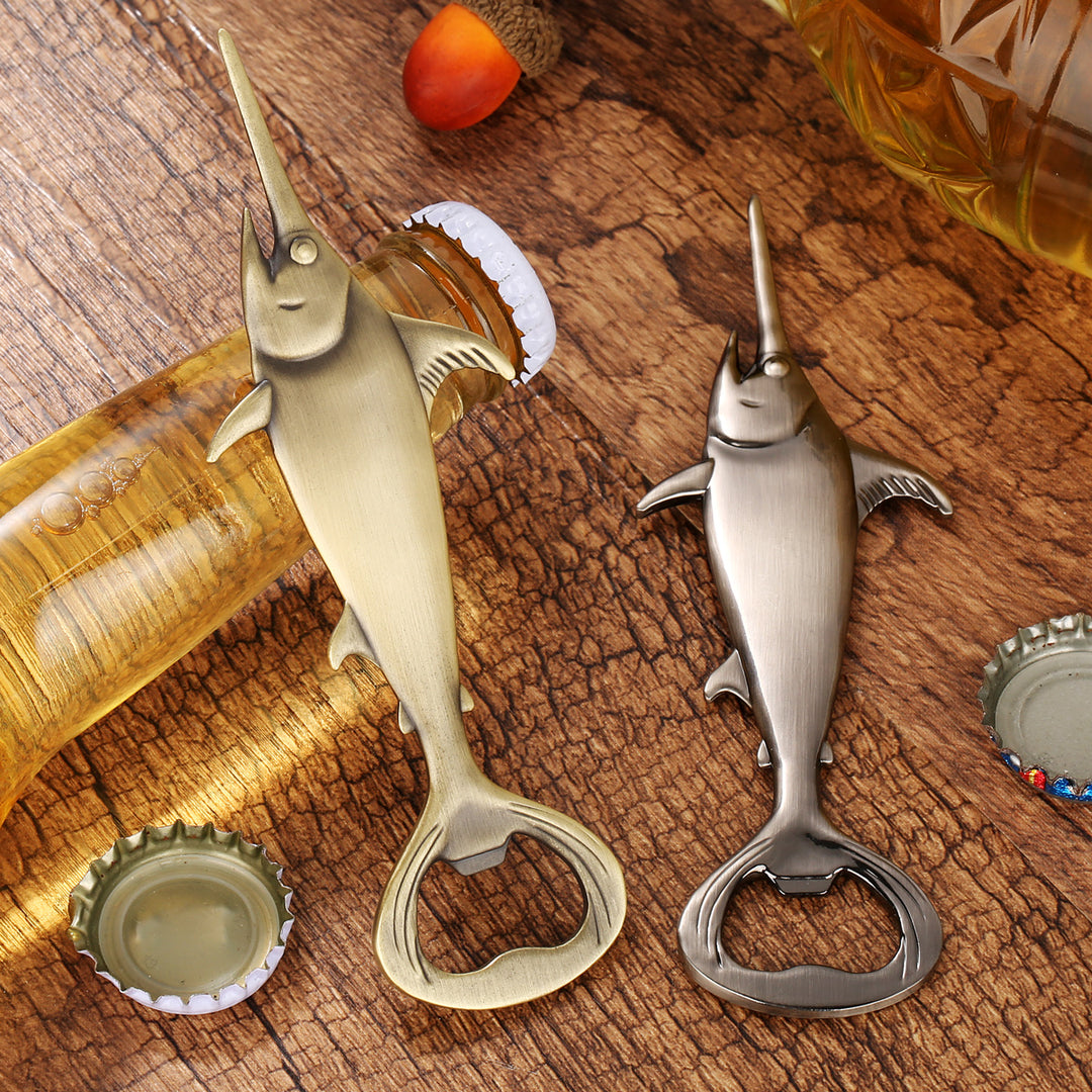 Swordfish Metal Bottle Opener