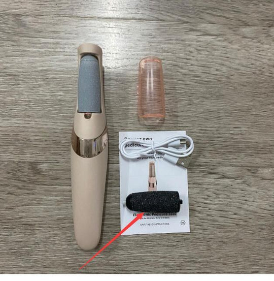 Rechargeable Electric Foot Grinder for Smooth, Soft Feet