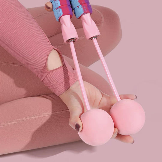 2-in-1 Adjustable Weighted Jump Rope
