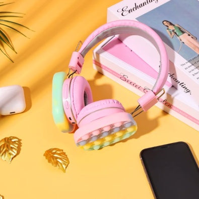 Pop Fidget Bluetooth Headphones – Stress-Relief &amp; Wireless Fun