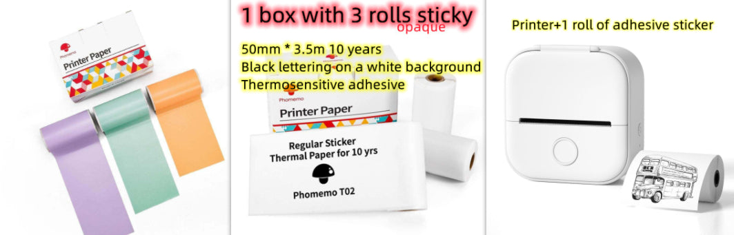 Portable Bluetooth Thermal Label Printer